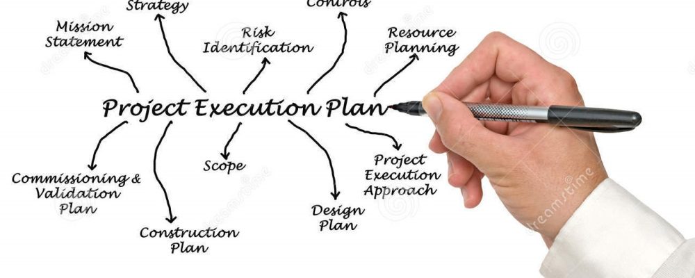 project-execution-plan-presenting-diagram-85643102